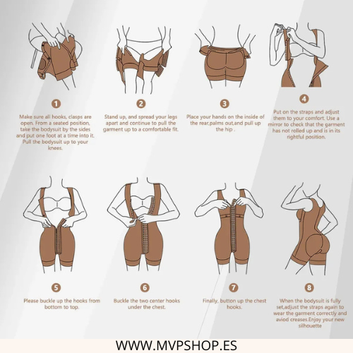 0072 Achieve a Smooth Silhouette | Seamless Open-Chest Body Shaper with Bones