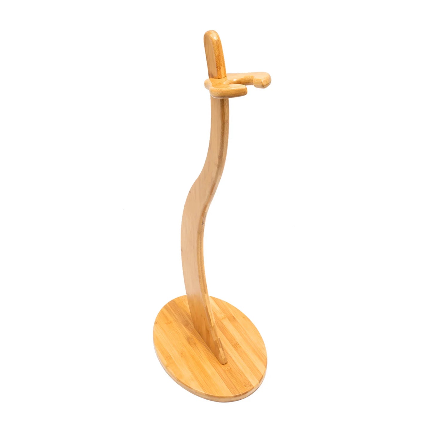 HANDMADE Bamboo Guitar Stand for Acoustic Electric Classical Guitar Ukulele and Banjos Non Slip Bottom Pad Stable Holder