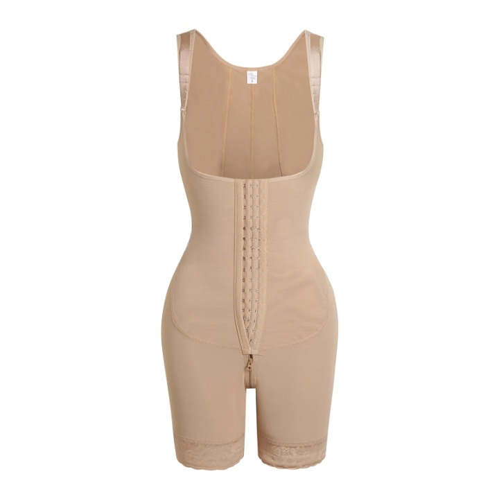 3947 Women's Open Chest Girdle – Colombian High Waist Trainer, Slimming Post-Surgery Shapewear Bodysuit