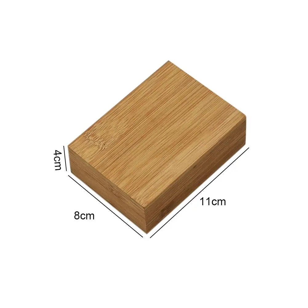 HANDMDE Bamboo Cards Storage Box Desktop Wooden Poker Playing Card Box Case for Tarots Playing Games Table Board Deck GamHANDMADE e