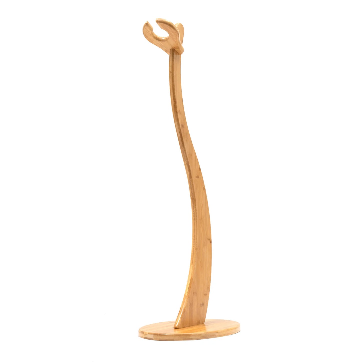 HANDMADE Bamboo Guitar Stand for Acoustic Electric Classical Guitar Ukulele and Banjos Non Slip Bottom Pad Stable Holder