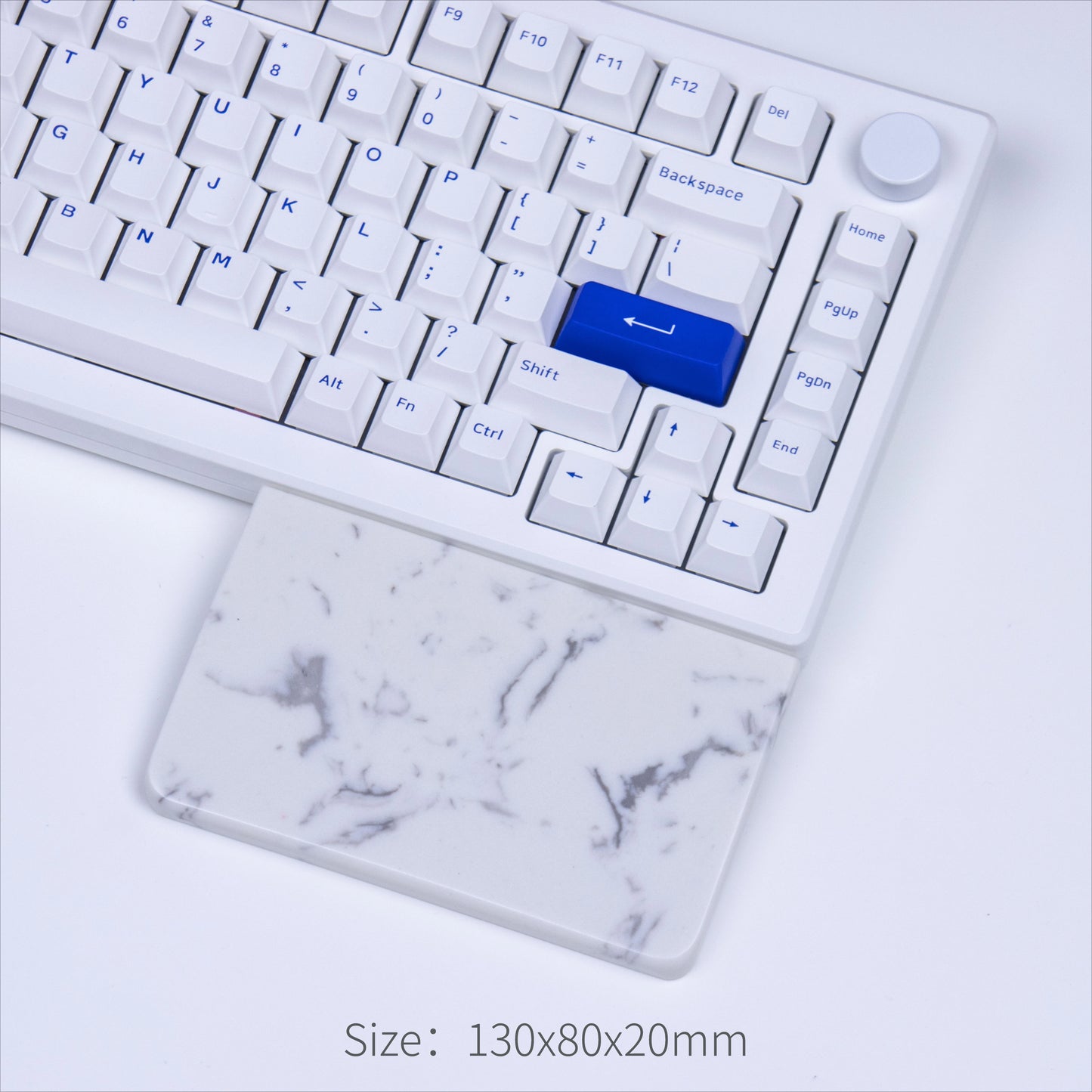 HANDMADE Walnut Wood Plam Rest Custom Solid Wood Palm Stress Mechanical Keyboard Wooden Wrist Rest Split Keyboard Office Game Accessories