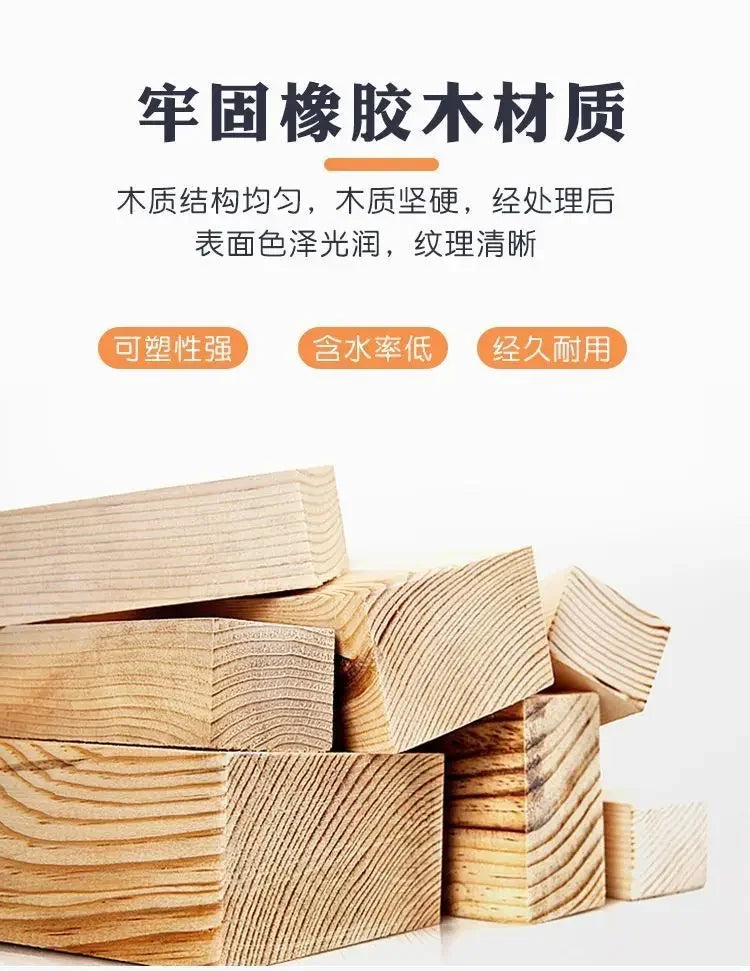 HANDMADE Stool bench solid wood simple home children's home shoes door living room can sit low stool creative square stool four feet