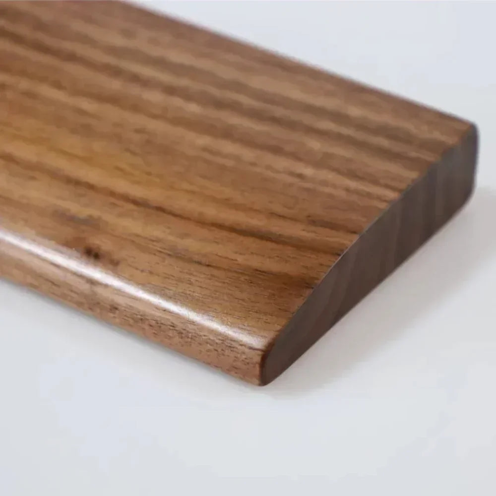 HANDMADE Walnut Wood Plam Rest Custom Solid Wood Palm Stress Mechanical Keyboard Wooden Wrist Rest Split Keyboard Office Game Accessories