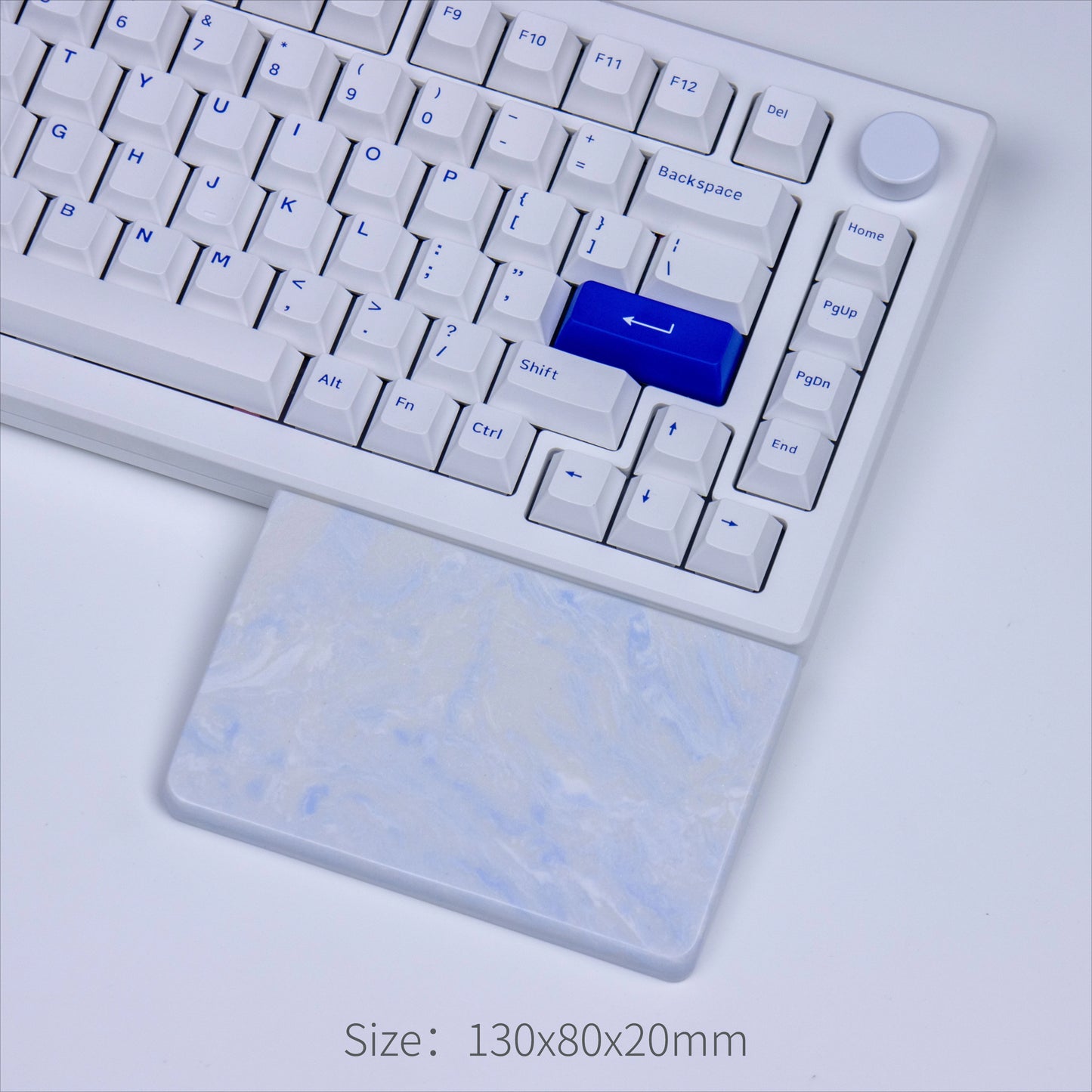 HANDMADE Walnut Wood Plam Rest Custom Solid Wood Palm Stress Mechanical Keyboard Wooden Wrist Rest Split Keyboard Office Game Accessories