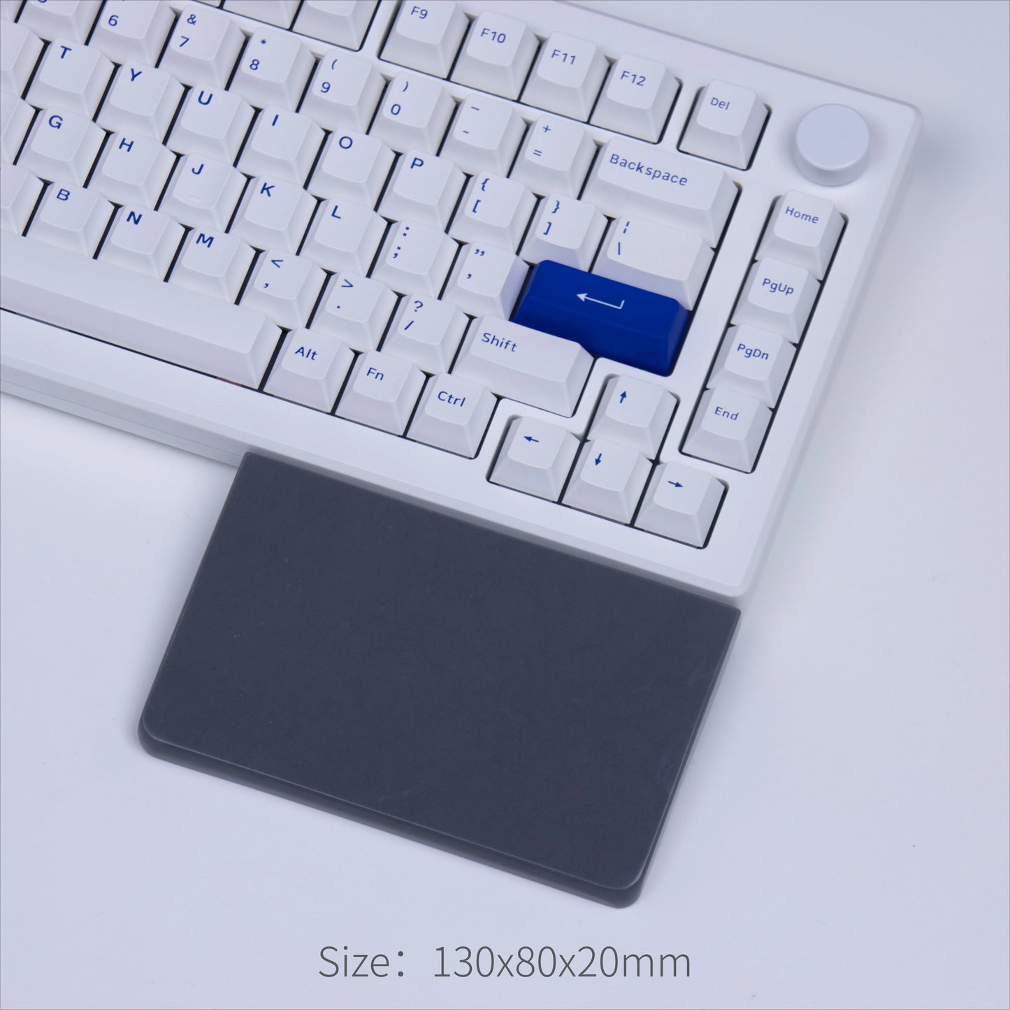 HANDMADE Walnut Wood Plam Rest Custom Solid Wood Palm Stress Mechanical Keyboard Wooden Wrist Rest Split Keyboard Office Game Accessories