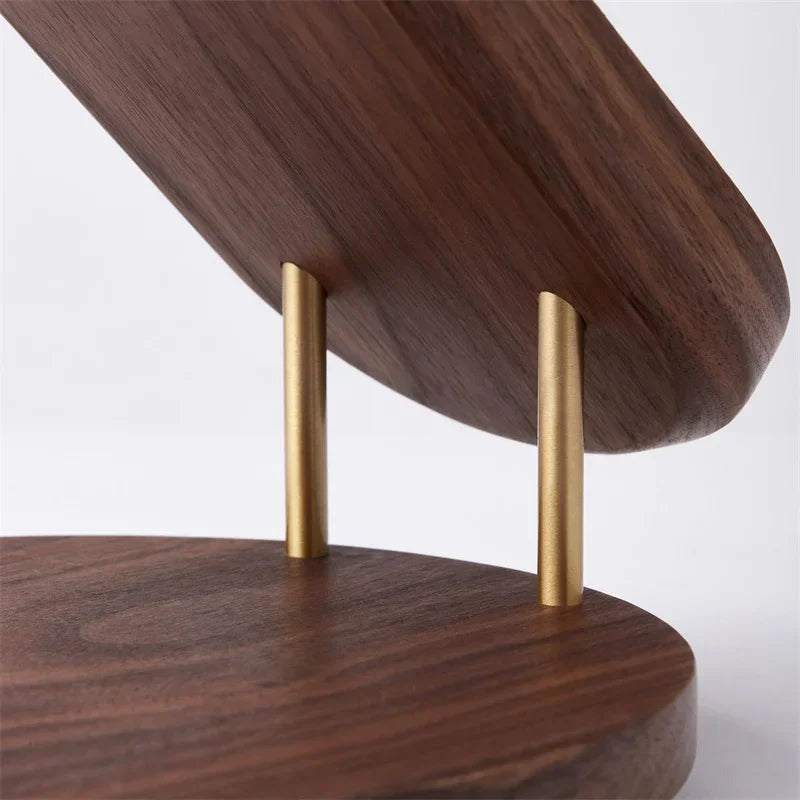 Wall Mount Hair Dryer Holder for Dyson Supersonic Hair Dryer Storage Rack Walnut Beech Wood Hair Dryer Bracket Bathroom Tools