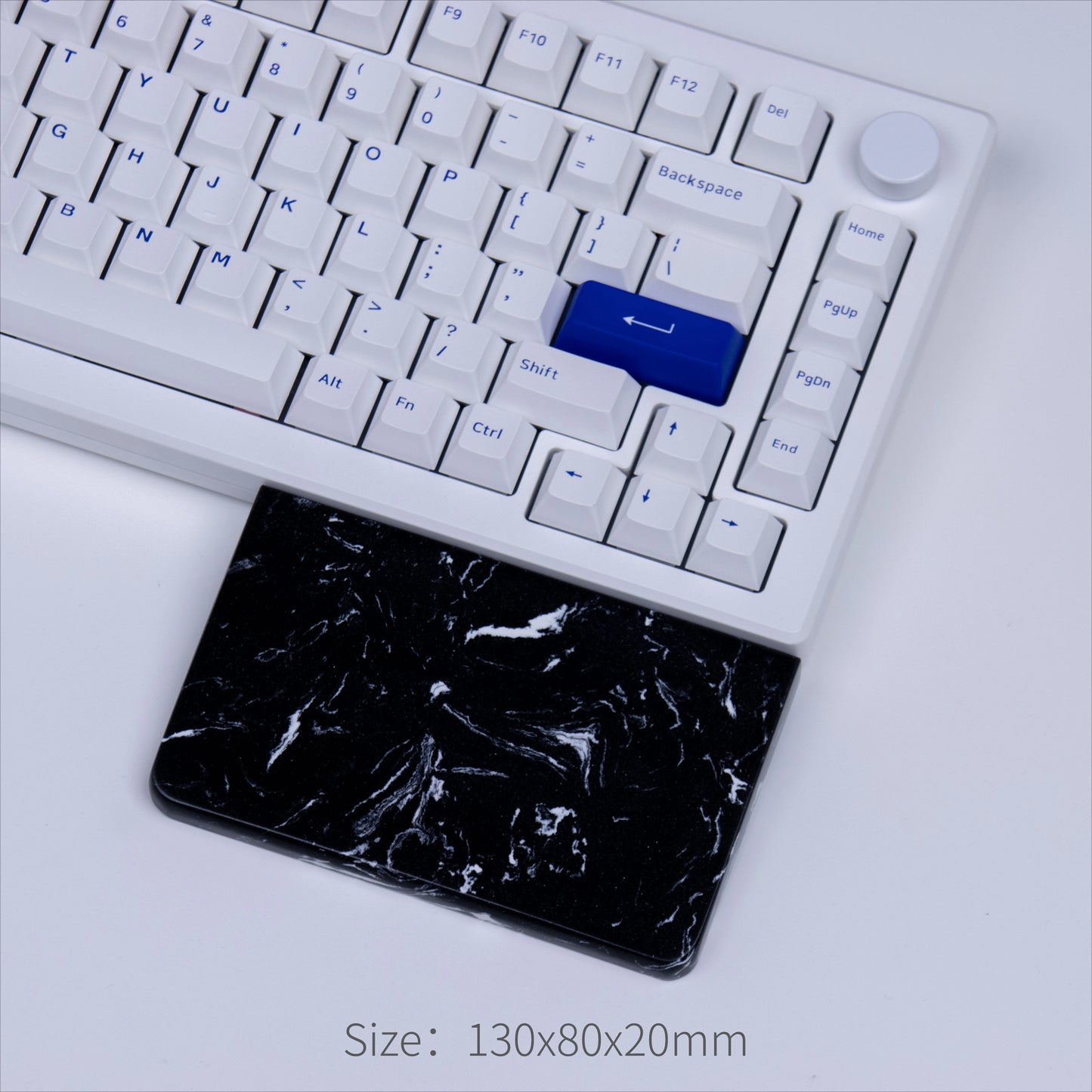 HANDMADE Walnut Wood Plam Rest Custom Solid Wood Palm Stress Mechanical Keyboard Wooden Wrist Rest Split Keyboard Office Game Accessories