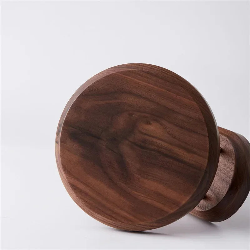 Wall Mount Hair Dryer Holder for Dyson Supersonic Hair Dryer Storage Rack Walnut Beech Wood Hair Dryer Bracket Bathroom Tools