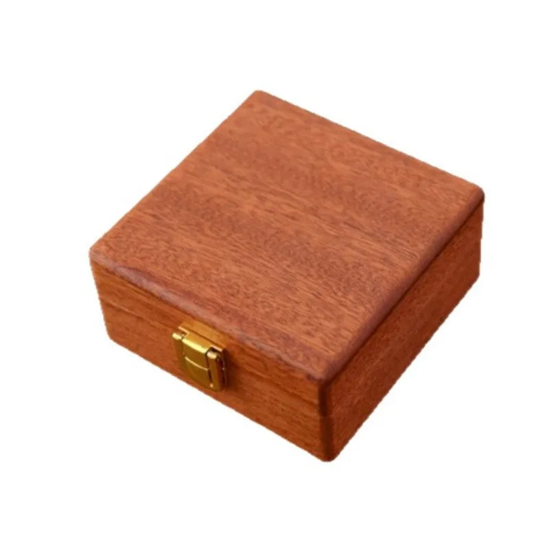 HANDMADE Solid Wood Jewelry Storage Box Mini Jewellery Organizer Case Travel Necklace Ring Cases Trinket Earrings Pendant Bracelet Boxes