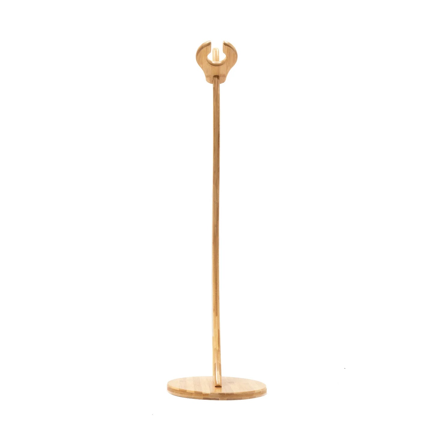 HANDMADE Bamboo Guitar Stand for Acoustic Electric Classical Guitar Ukulele and Banjos Non Slip Bottom Pad Stable Holder