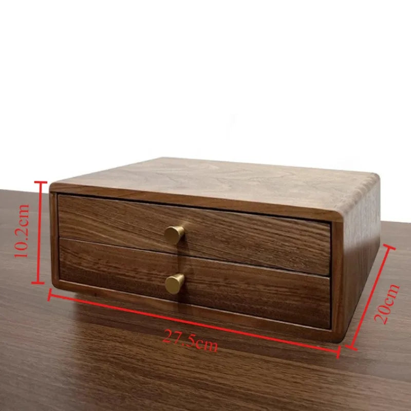 HANDMADE Solid Wood Jewellery Organizer Box Large Jewelry Storage Boxes Exhibitor Ring Necklace Cases Wholesale Travel Jewelry Case