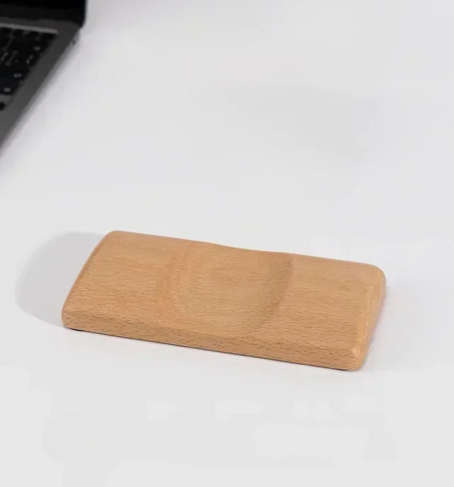 HANDMADE Walnut Wood Plam Rest Custom Solid Wood Palm Stress Mechanical Keyboard Wooden Wrist Rest Split Keyboard Office Game Accessories