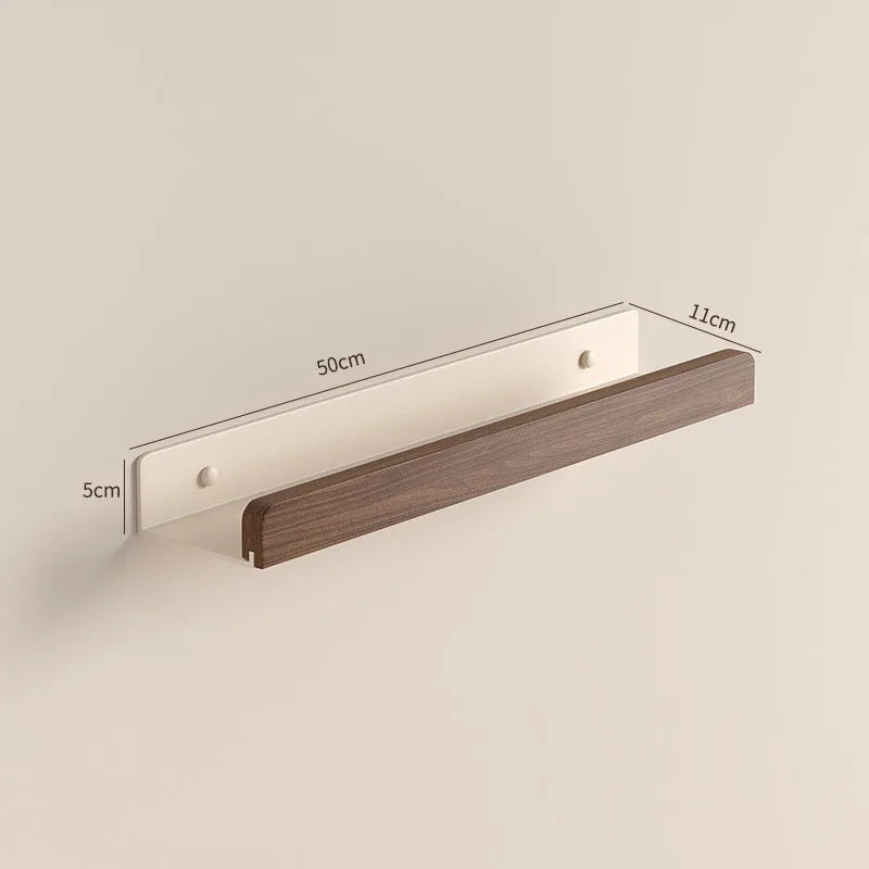 HANDMADE White Aluminum Bathroom Shelving Wall-mounted Bathroom Shower Storage Rack Towel Rack Shelves Bathroom Shelf With Rod