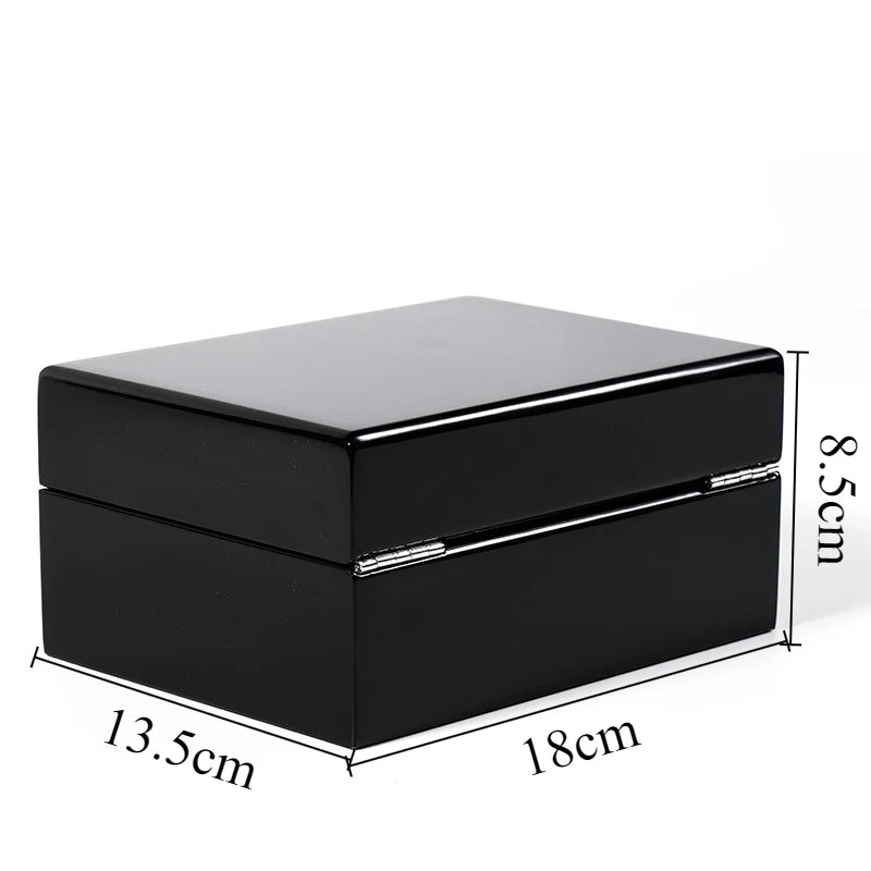 HANDMADE Wooden Watch Box Luxury 1 Slot Watches Storage Boxes Exhibitor Counter Watch Display Case Organizer Packaging Showcases Supplies
