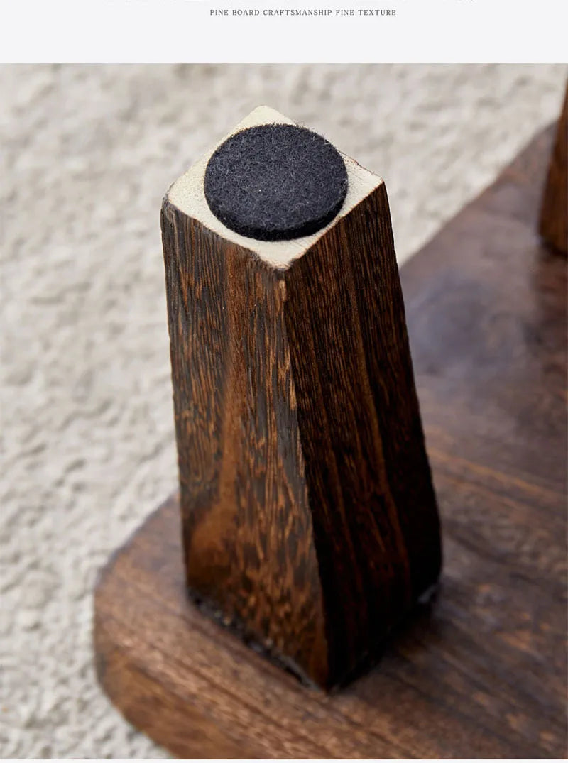 HANDMADE Household Living Room Stool Japanese Style Small Stools Adult Shoe Changing Stool Modern Minimalism Wooden Ottoman 가구