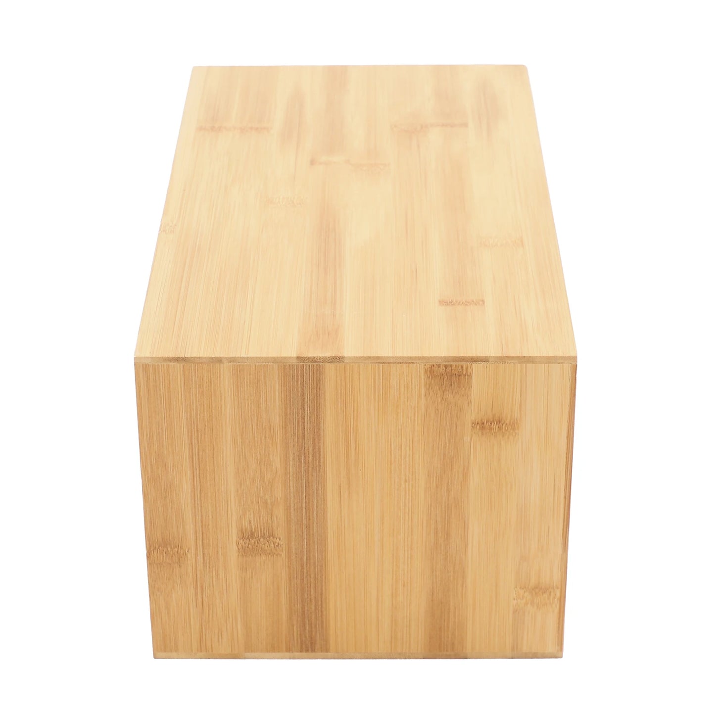 HANDMADE Bamboo 4-Drawer Desktop Organizer, 12.99x7.48in Wood Office Desk Storage for Makeup, Stationery, Minimalist Home Office Decor