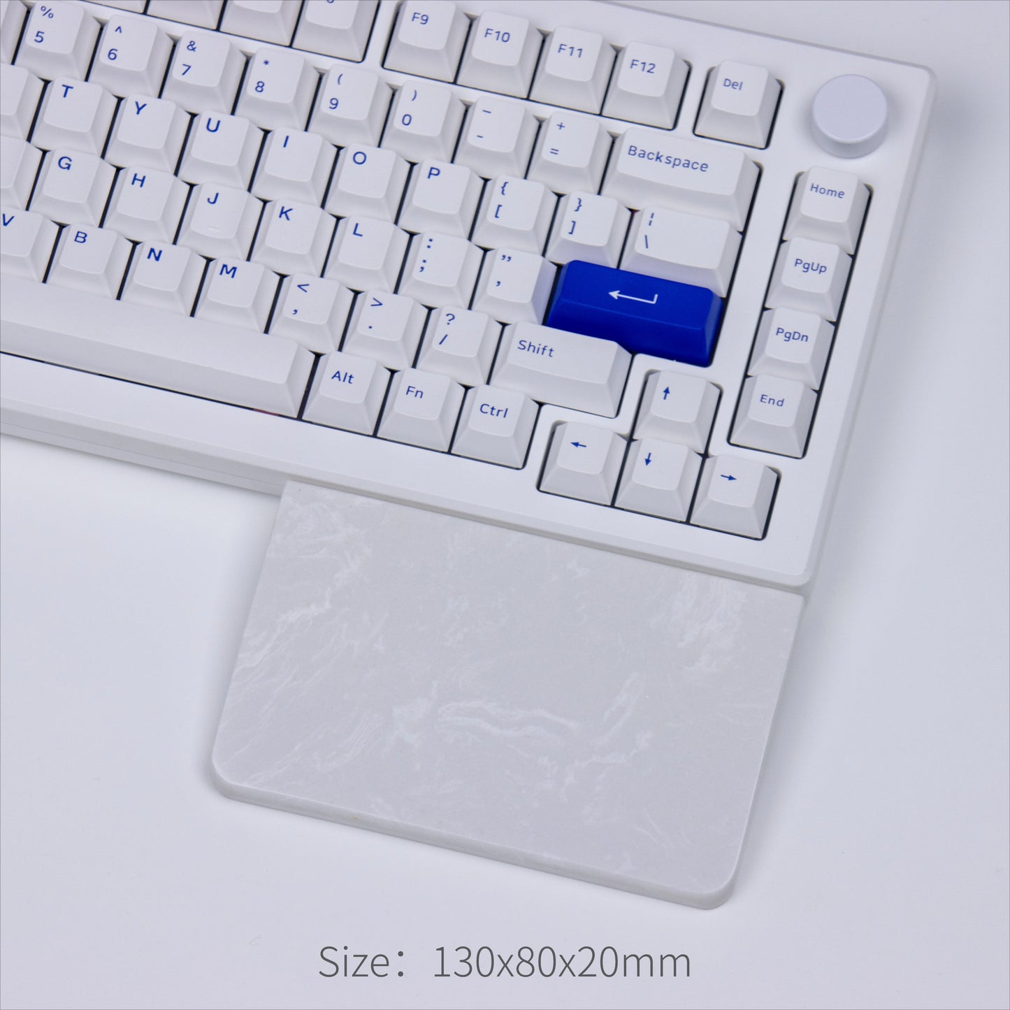 HANDMADE Walnut Wood Plam Rest Custom Solid Wood Palm Stress Mechanical Keyboard Wooden Wrist Rest Split Keyboard Office Game Accessories