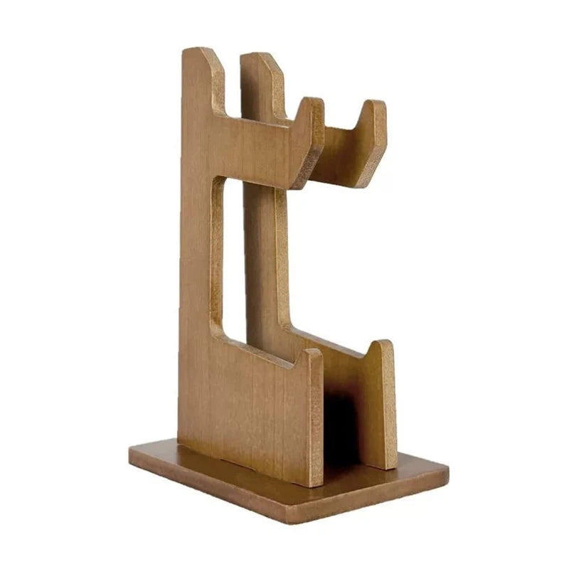 HANDMADE Solid Wood Headphone Stand Controller Holder Gaming Accessories Desktop Display Rack for SteelSerie