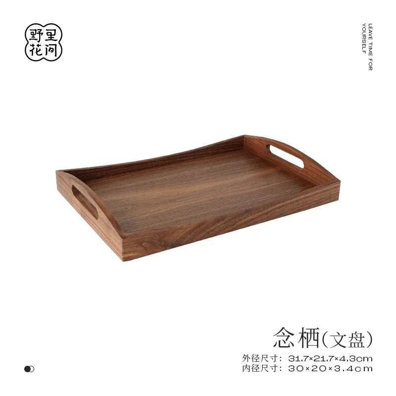 handmade North American Black Walnut Storage Drawer Multi-Layer Stationery Organizer Stackable Desktop Box for Seals Study Room Organizer