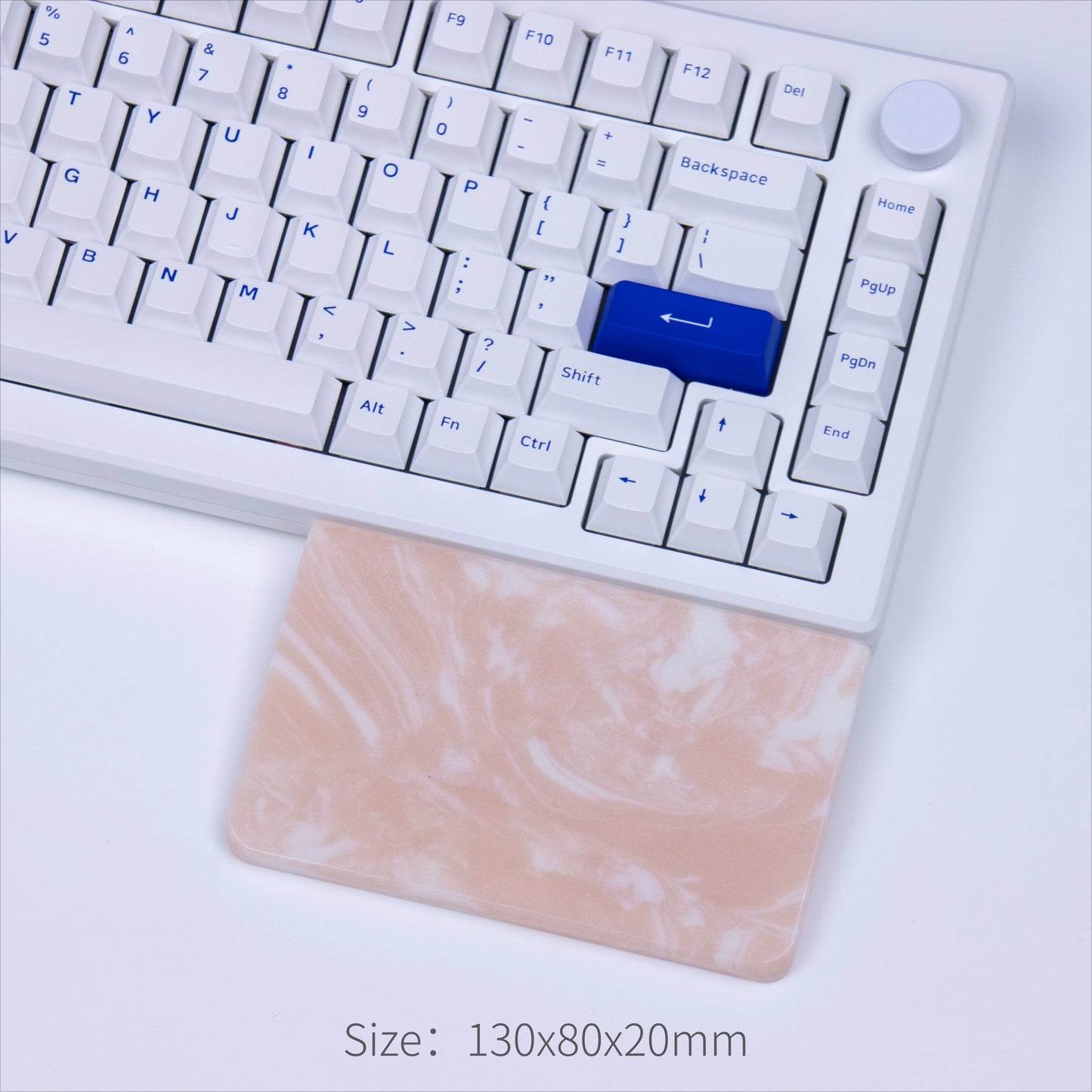 HANDMADE Walnut Wood Plam Rest Custom Solid Wood Palm Stress Mechanical Keyboard Wooden Wrist Rest Split Keyboard Office Game Accessories