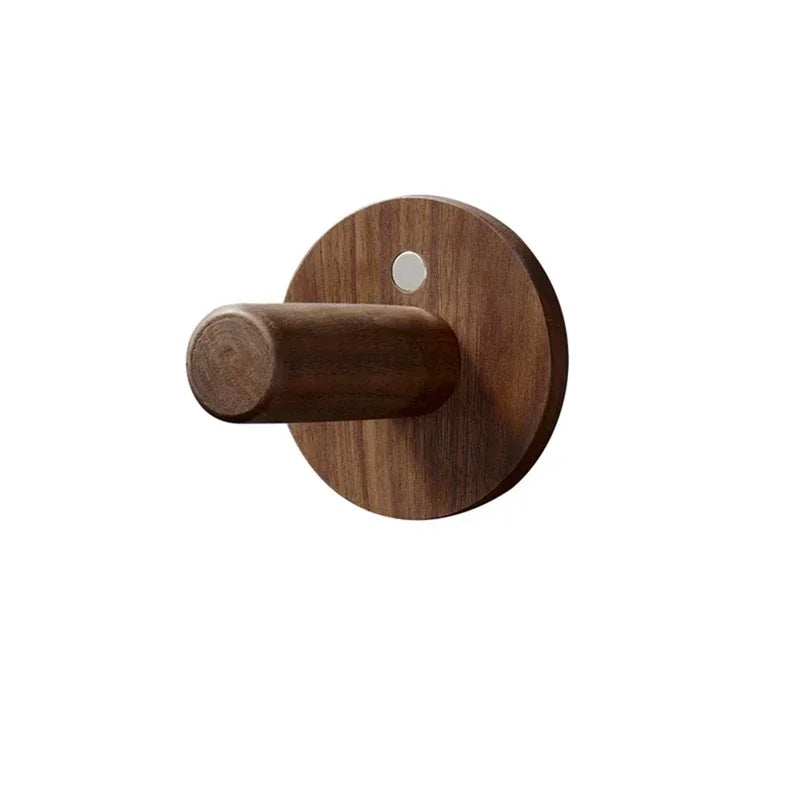 HANDMADE Wall Mounted Hair Dryer Holder Set For DRYER Solid Wood Hair Dryer Bracket Stand Bathroom Sets Rack Organizer Shelves