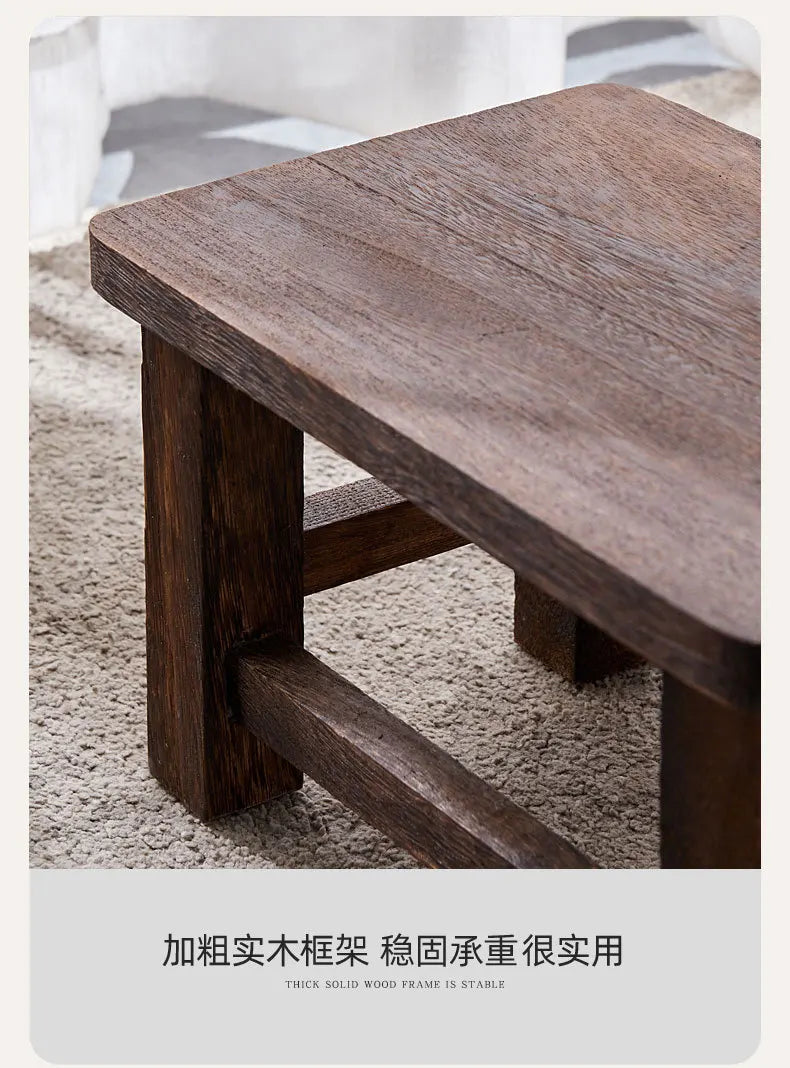HANDMADE Solid Wood Stool Adult Shoe Changing Stool For Daily Household Kitchen Bathroom Living Room Garden Wooden Step Stool Supplies